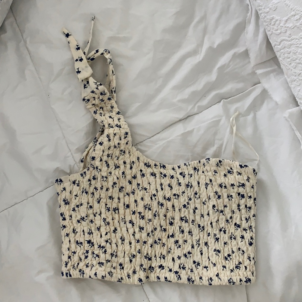 Designer crop top.